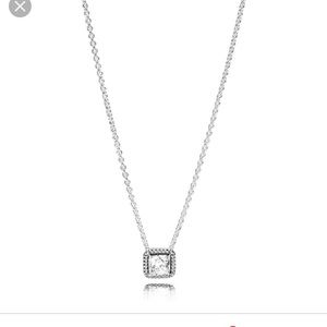 Pandora TIMELESS ELEGANCE NECKLACE, CLEAR CZ